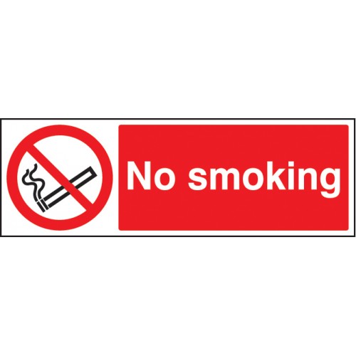 No Smoking Signs